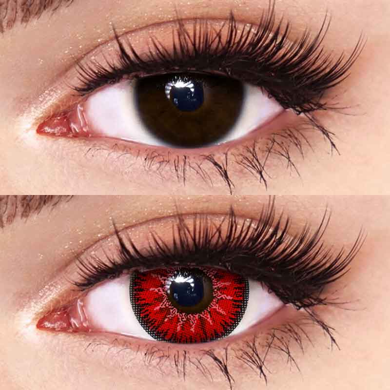 Freshlady Vika tricolor red