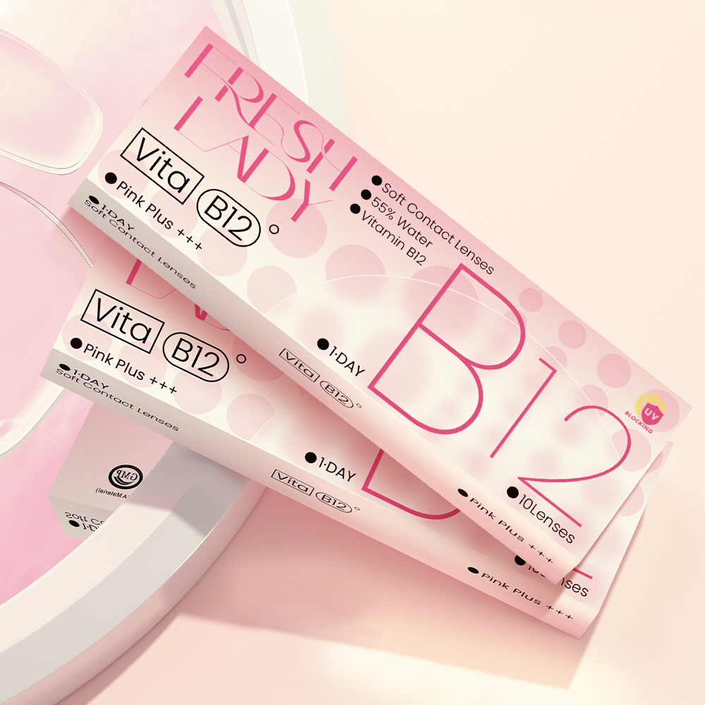 【Prescription】Freshlady 10 Pcs VitaClear 1-Day Disposable Contacts-Freshlady Official Store