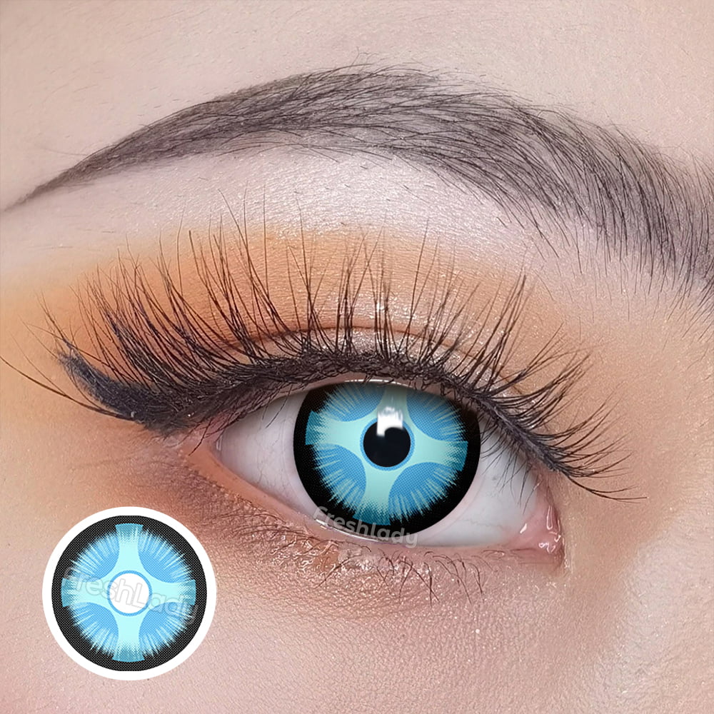 Freshlady Decim-eye DodgerBlue Crazy Contact Lenses