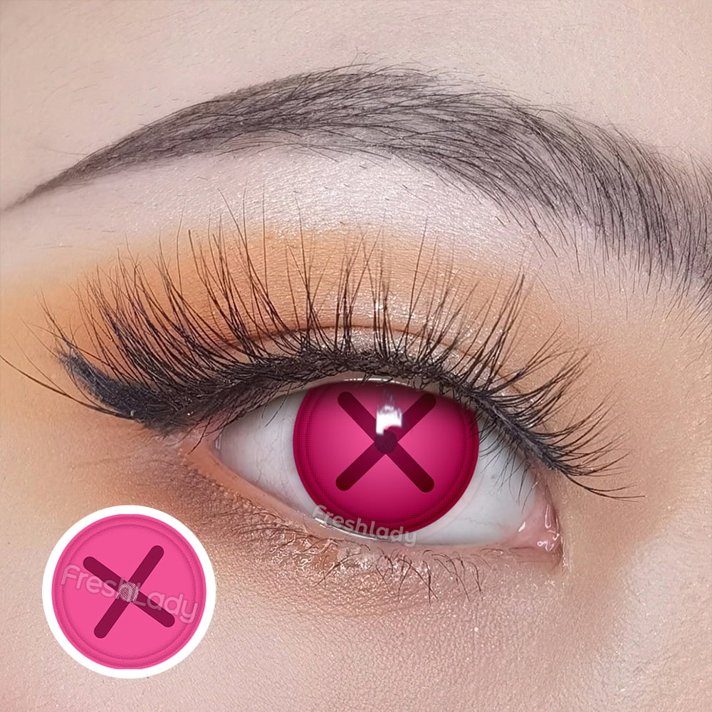 Freshlady Button Eye Red | 1 Year