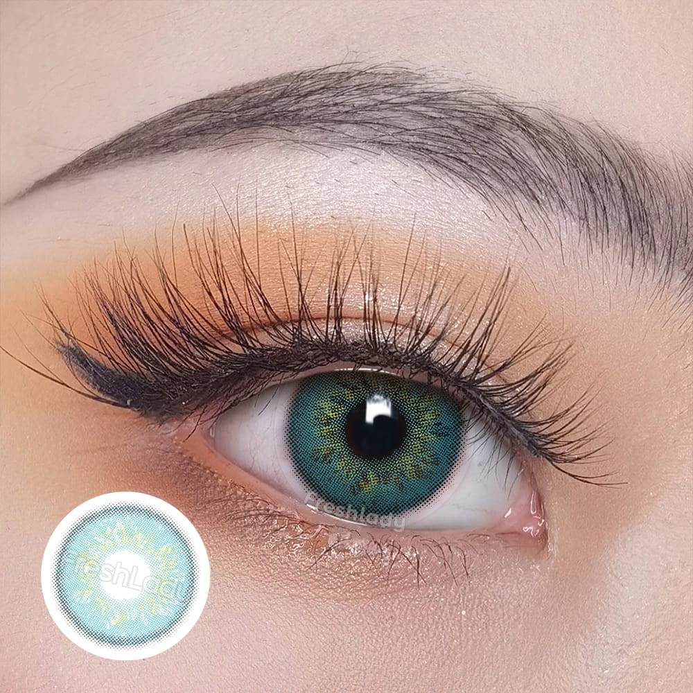 1 Day, 20 Pcs | Freshlady Russian Iris Blue Colored Contact Lenses