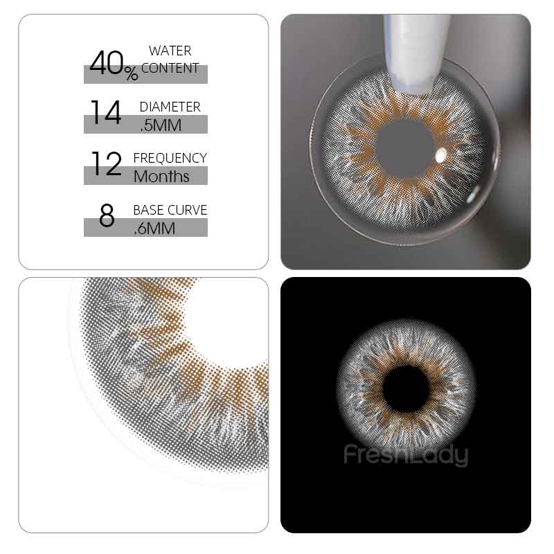 Freshlady Wildness wolf gray