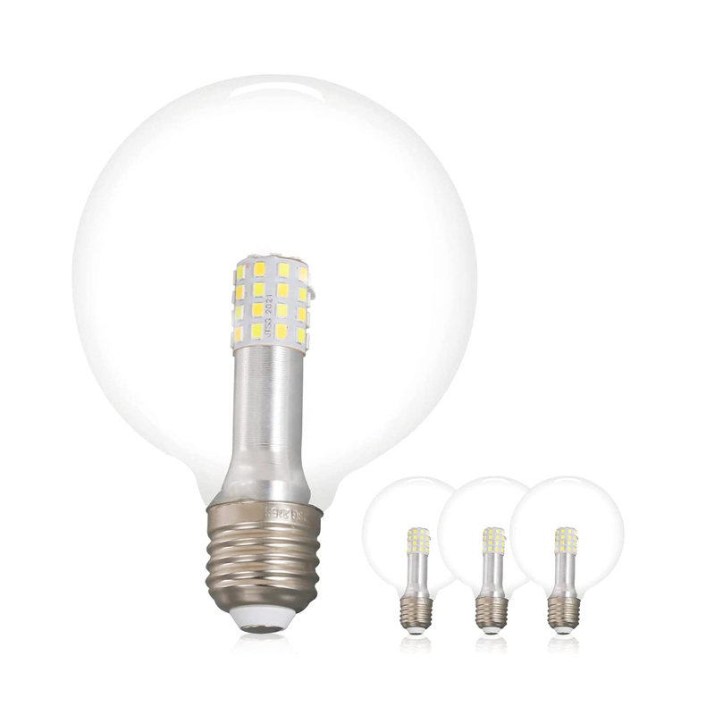 KCO Lighting G95 LED Light Bulbs E26 Base Globe Light Bulbs (4-Pack)