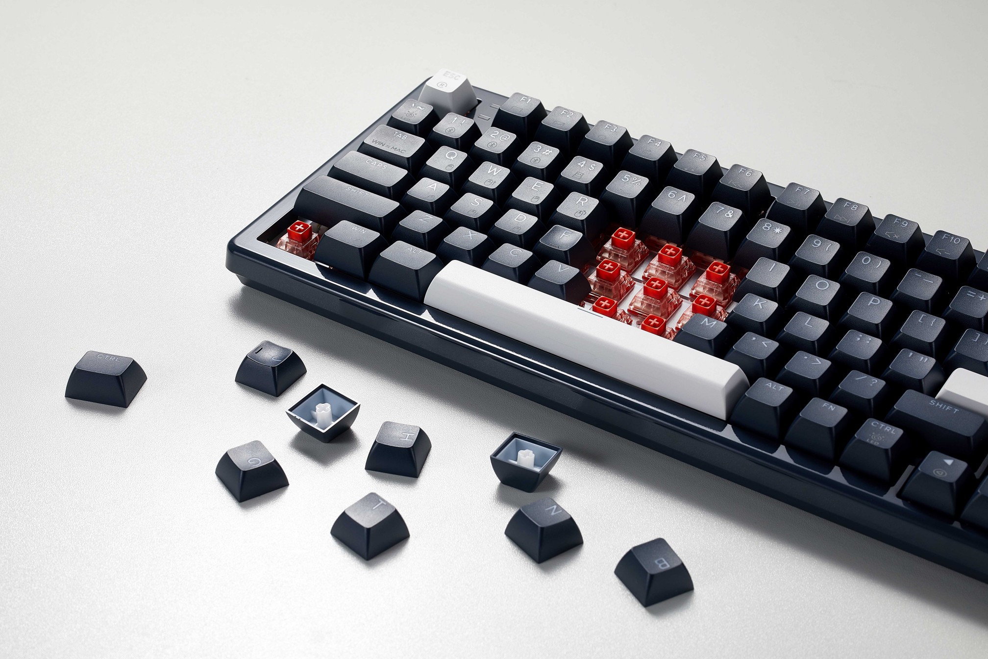 Hexgears E2 Pro ThreeMode Wireless Mechanical Keyboard,