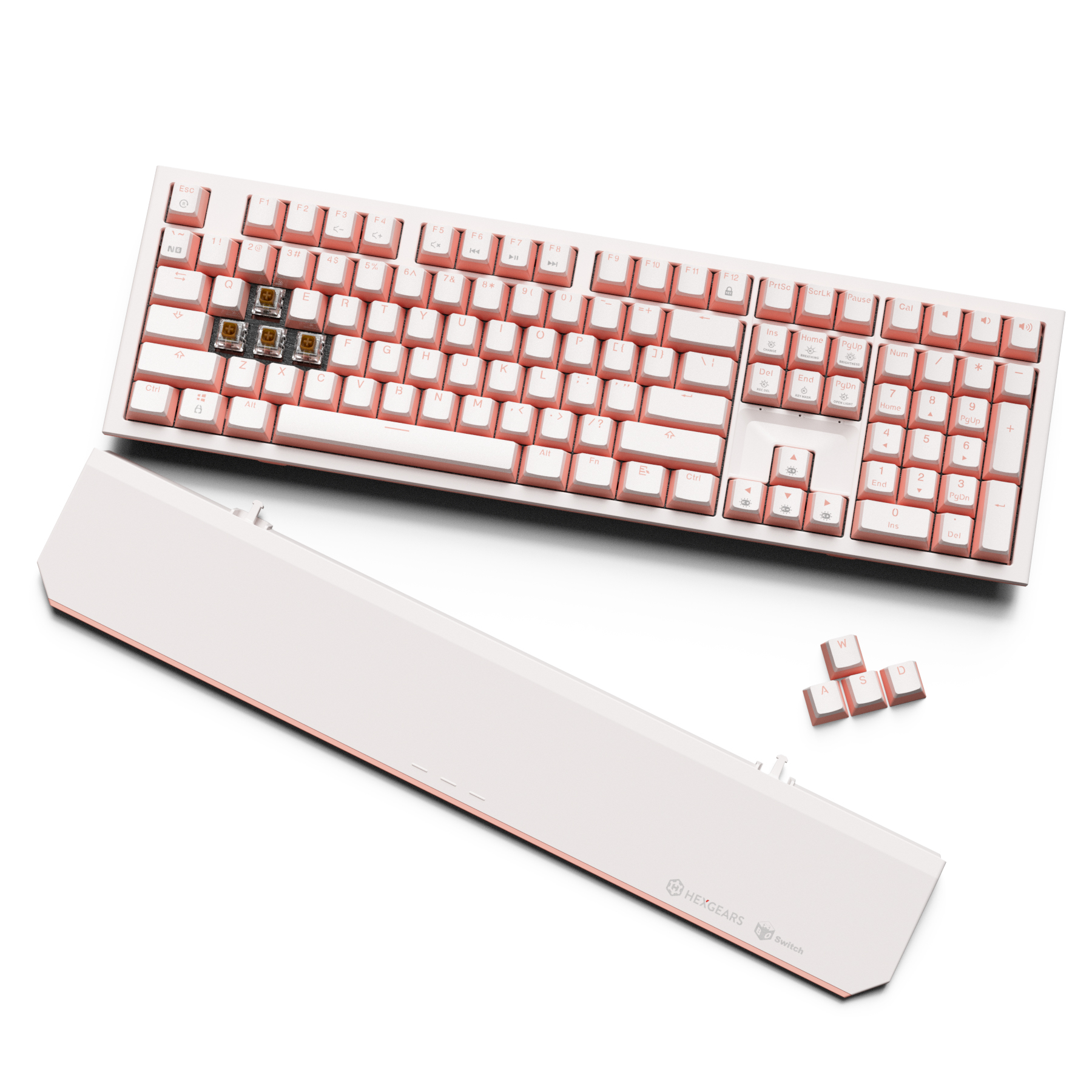 Hexgears X5 Wireless Gaming, Switch, with Ergonomic Kaihl Keyboard