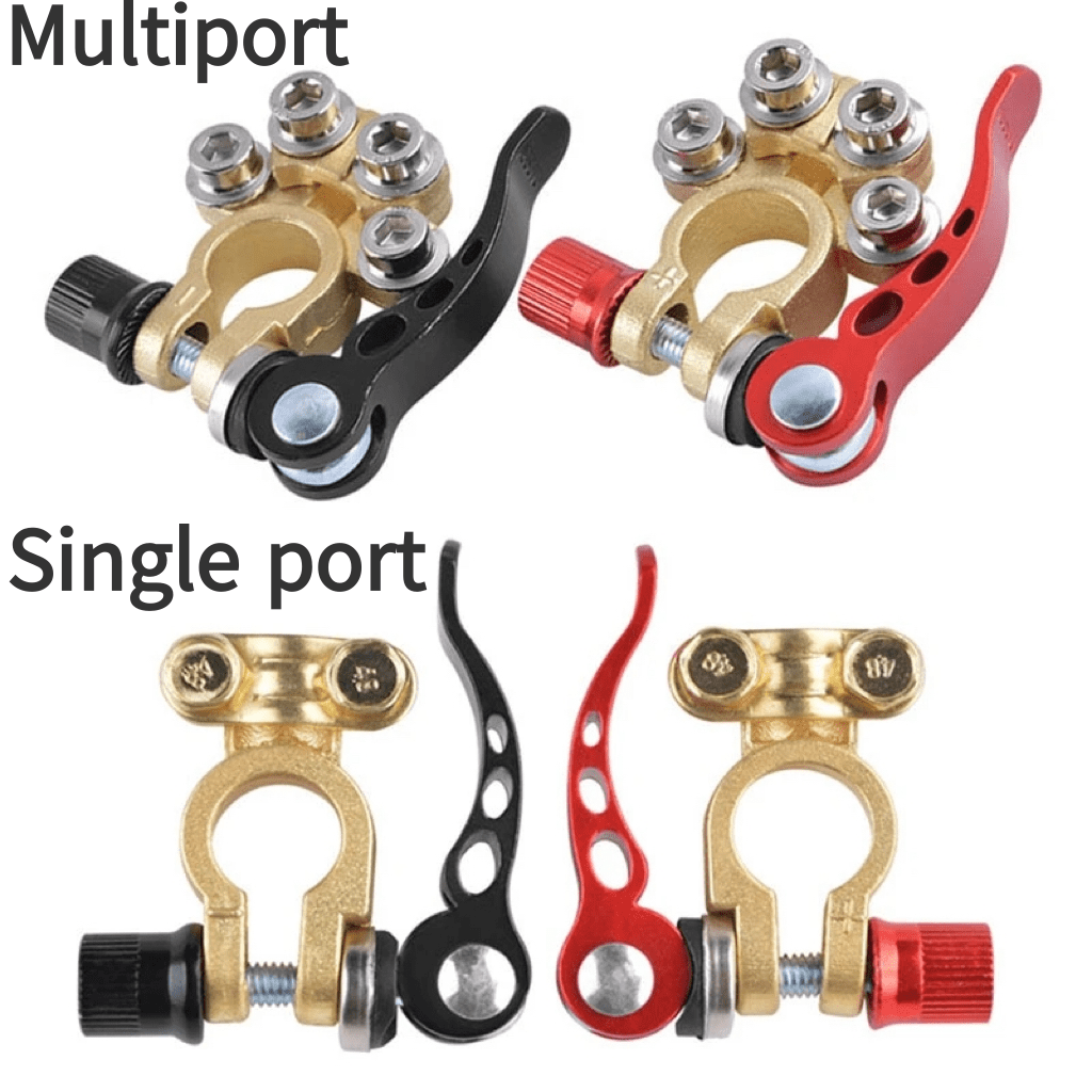 Brass convenient battery terminal connector