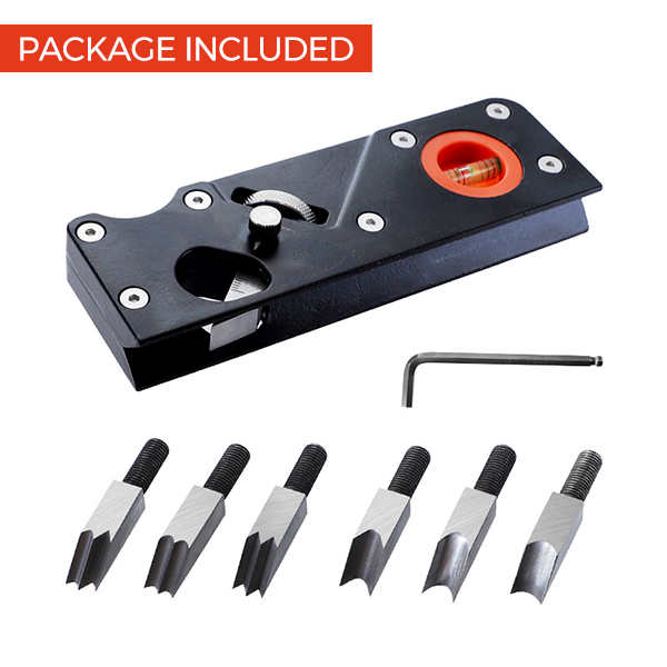 Chamfer Plane - Woodworking Edge Corner Flattening Tool