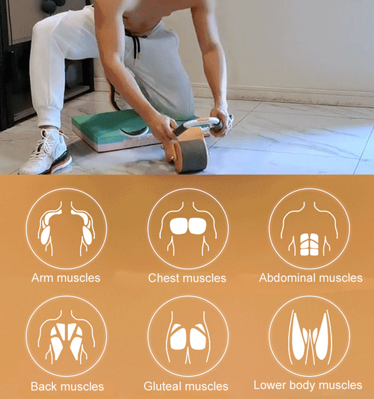Elbow Support Rebound Abdominal Wheel - (🎁🔥NEW 2023 SALE – 30% OFF🎁)