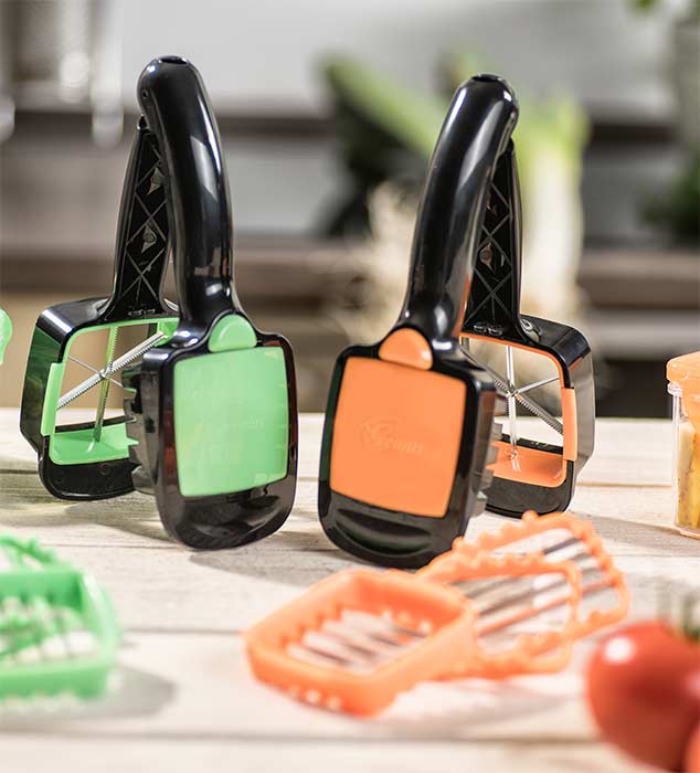 vegetable fruit salad cutter slicer dicer machine
