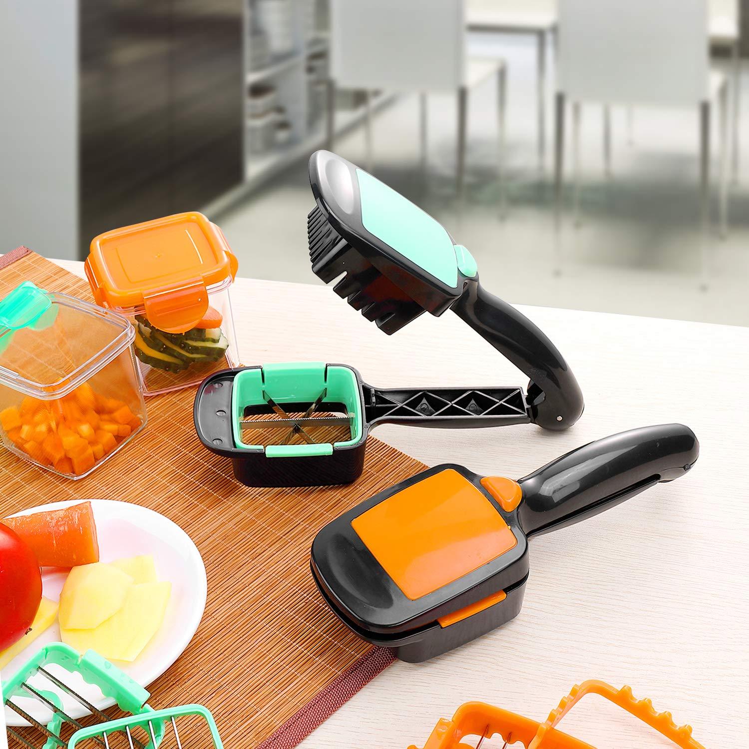 vegetable fruit salad cutter slicer dicer machine