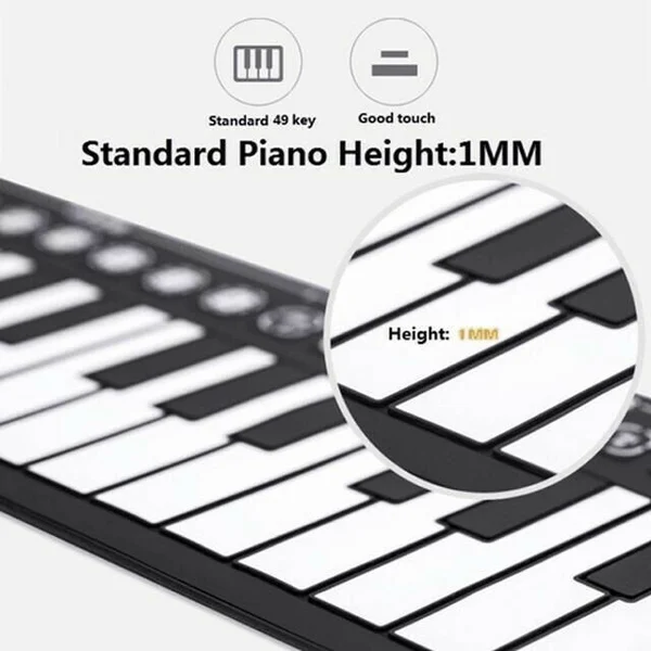 Best Christmas Gift - Hand Roll Portable Piano (Today 30% OFF)