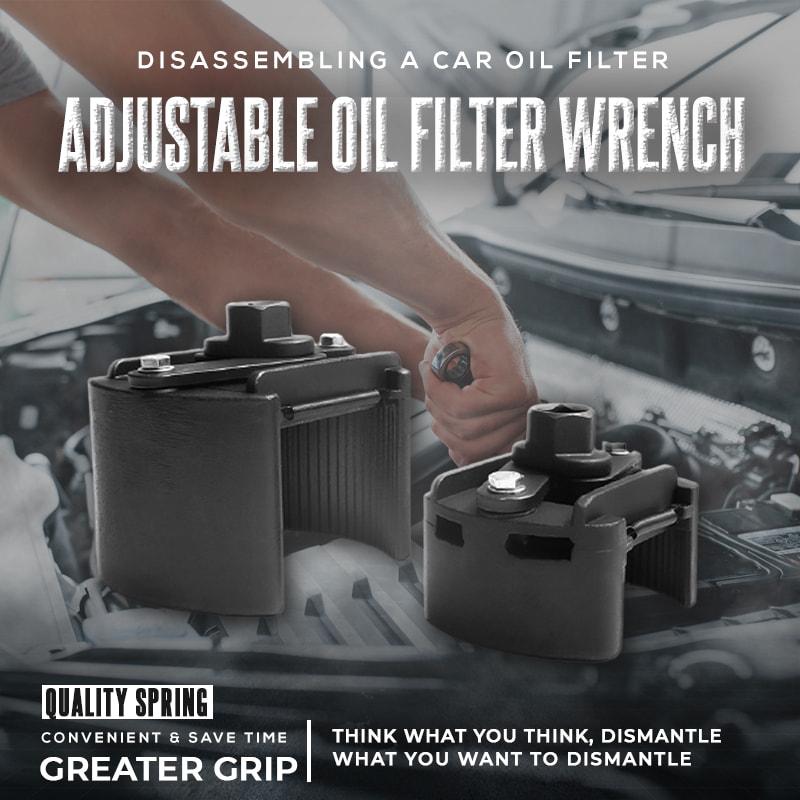（Christmas' Day 50%OFF）Adjustable Oil Filter Wrench