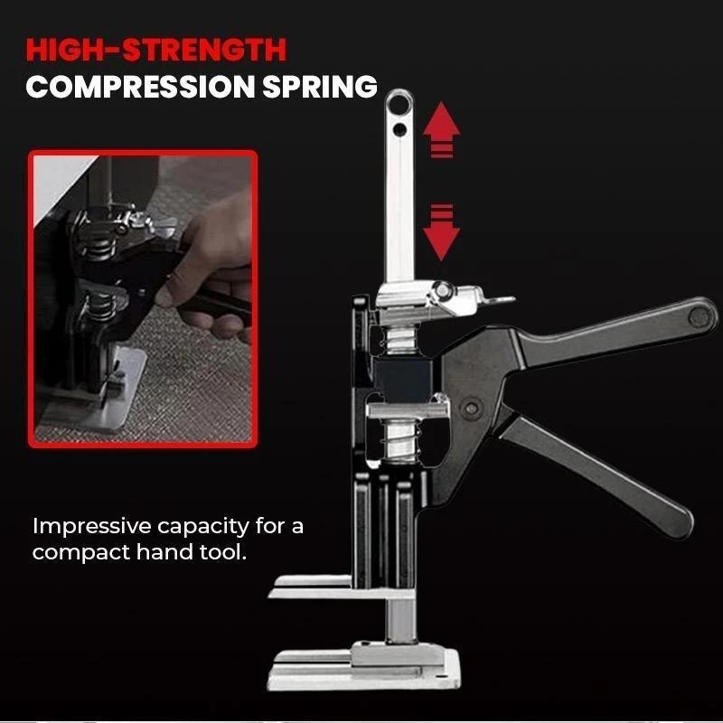 Multifunctional all-metal tile height adjuster