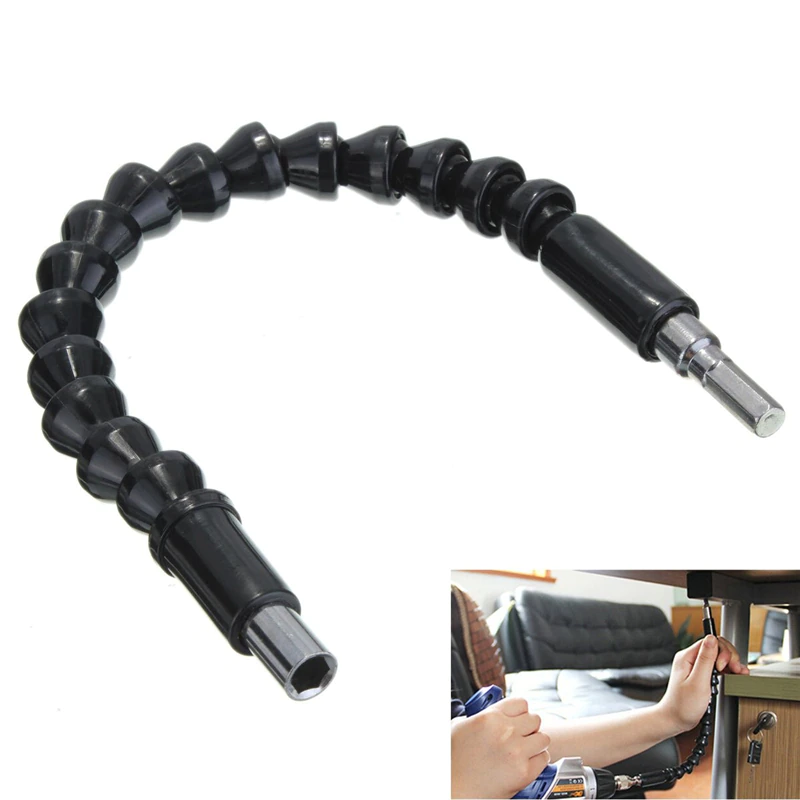 Flexible Drill Shaft Electronics Drill Black Flexible Shaft Bits Extention Screwdriver Bit Holder Connect Link