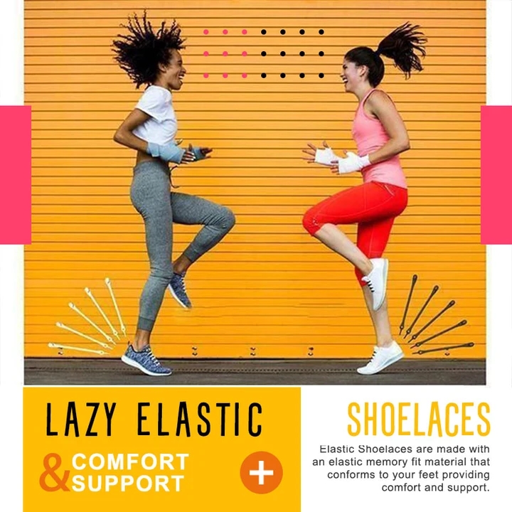 Lazy Elastic Shoelaces