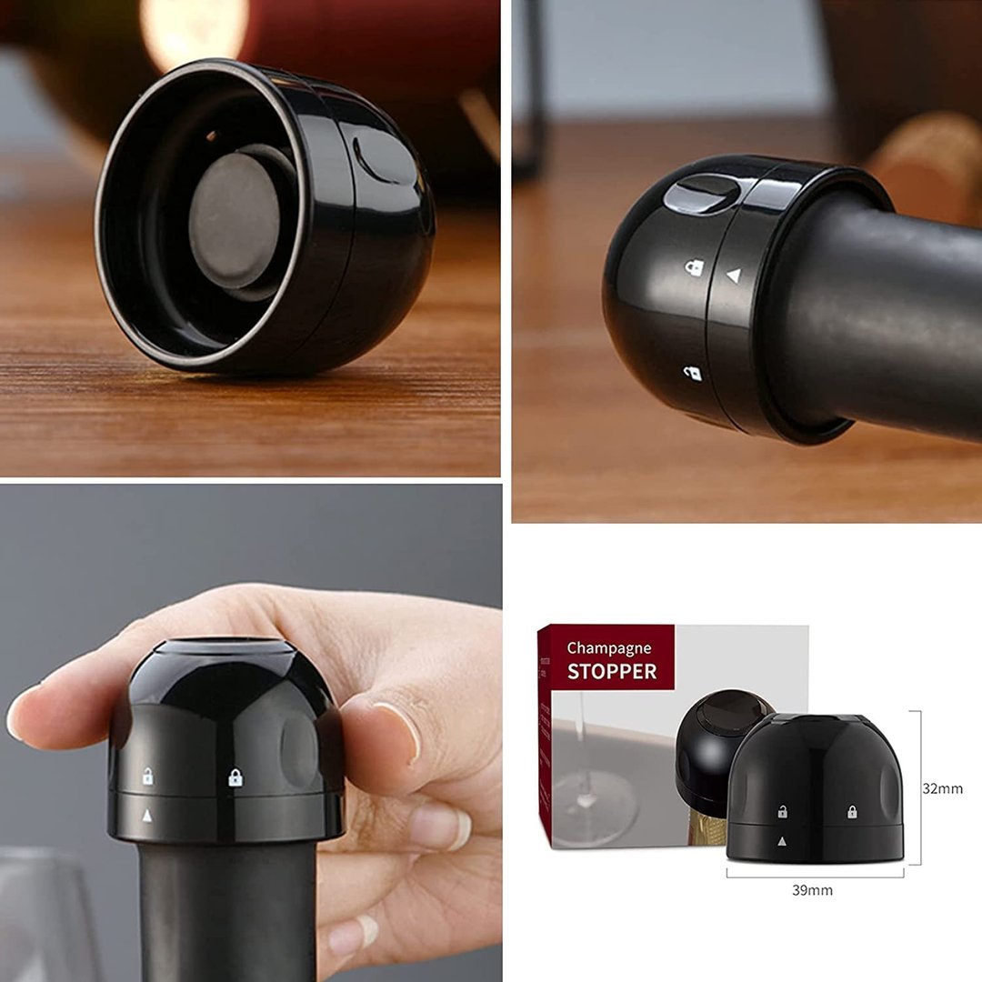 Silicone seal wine, beer, champagne stopper
