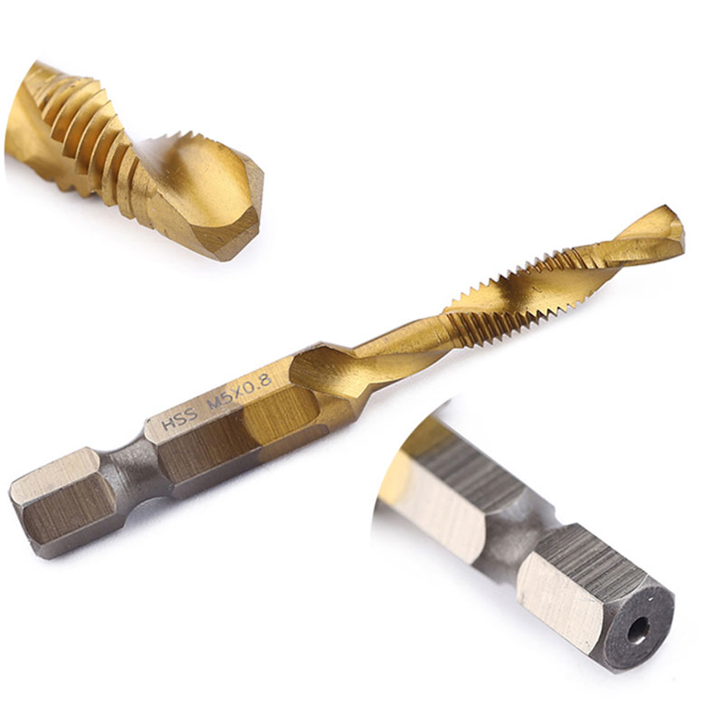 2021 Hot sale To Professional Thread Tap Drill Bit Set (6Pcs)