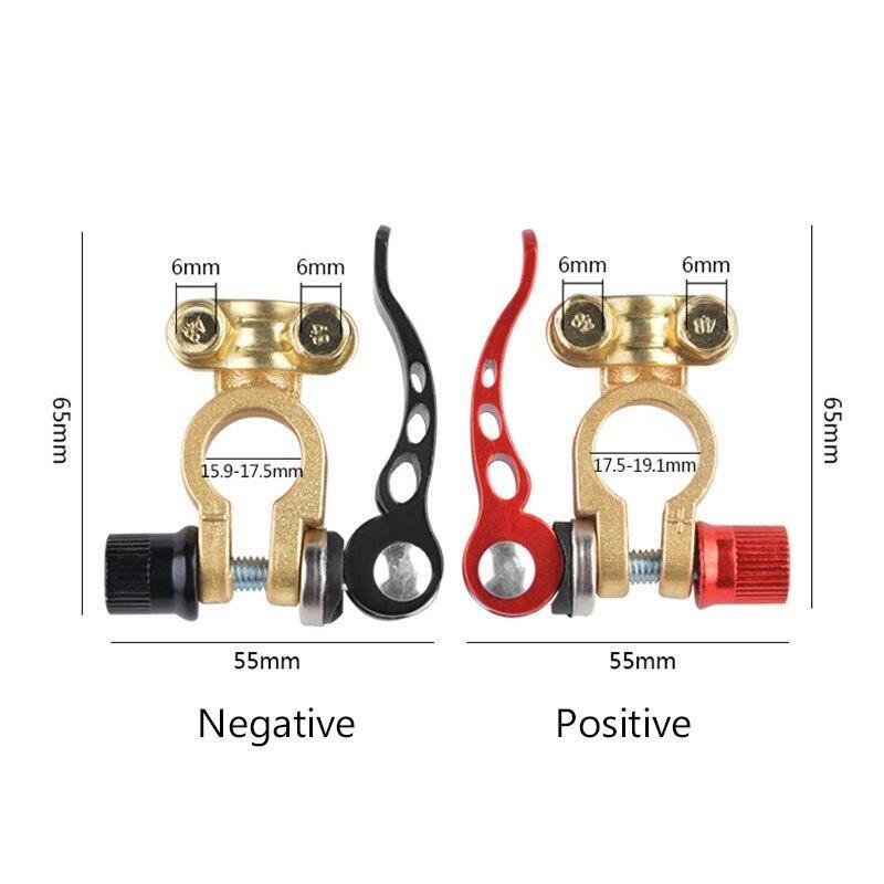Brass convenient battery terminal connector