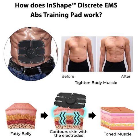 InShape™ Discrete EMS Abs Training Pad
