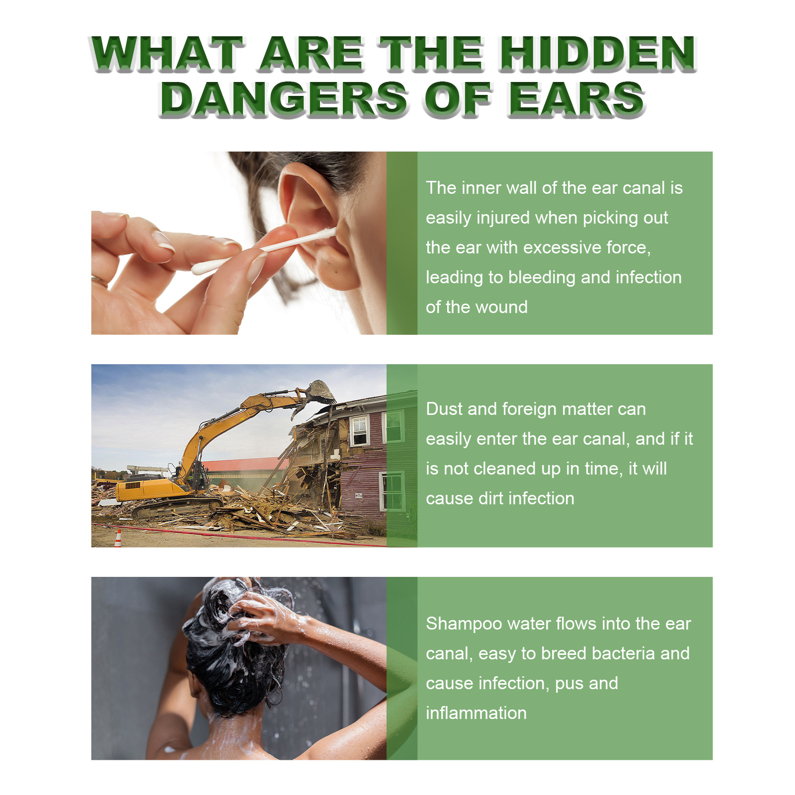 Organic Herbal Drops for Tinnitus, Hearing Loss, Clogged Ears, Inner Ear Inflammation, and Ear Infections.