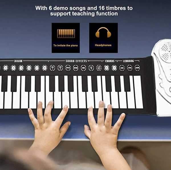 Best Christmas Gift - Hand Roll Portable Piano (Today 30% OFF)