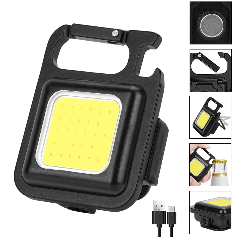 (🎁Holiday Sale- SAVE 30% OFF) Cob Keychain Work Light