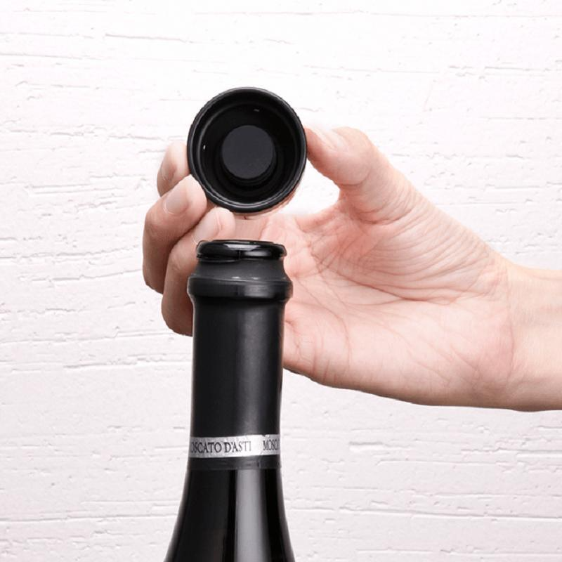 Silicone seal wine, beer, champagne stopper