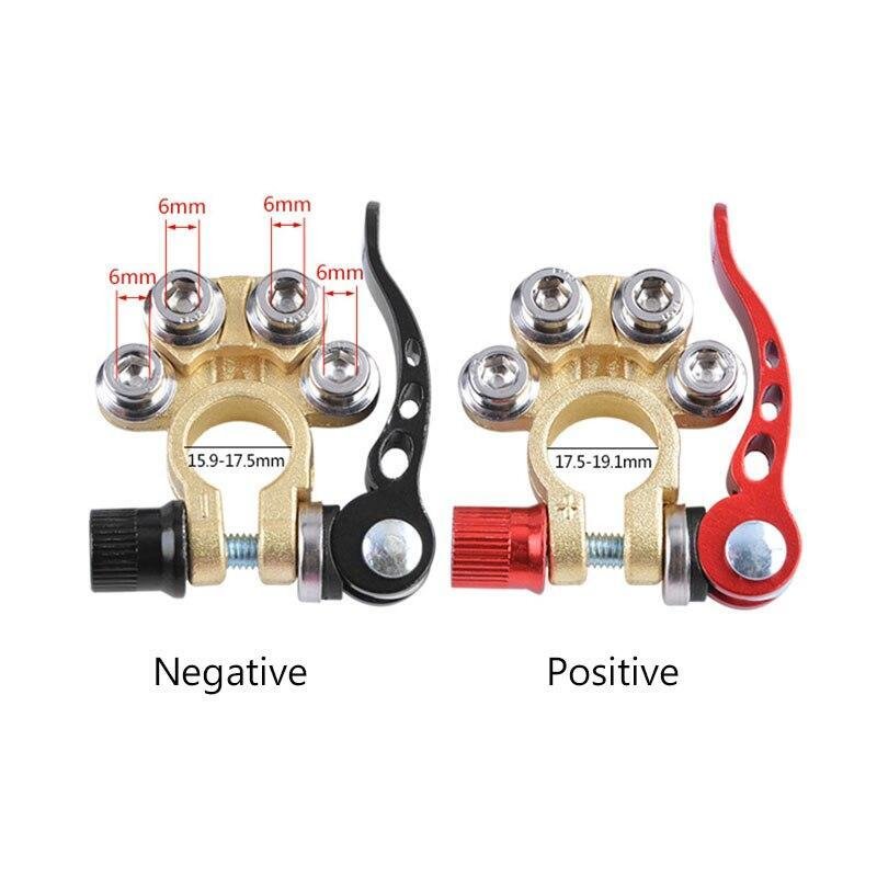 Brass convenient battery terminal connector