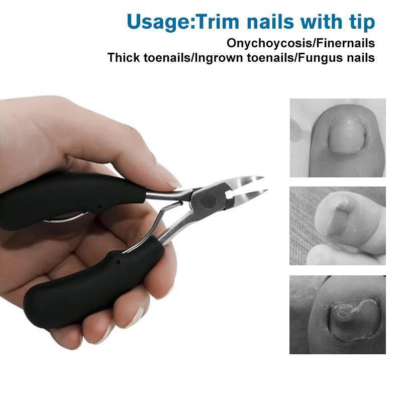 304 Stainless Steel Nail Clipper Set—Prevention of Paronychia, Fungal Infection