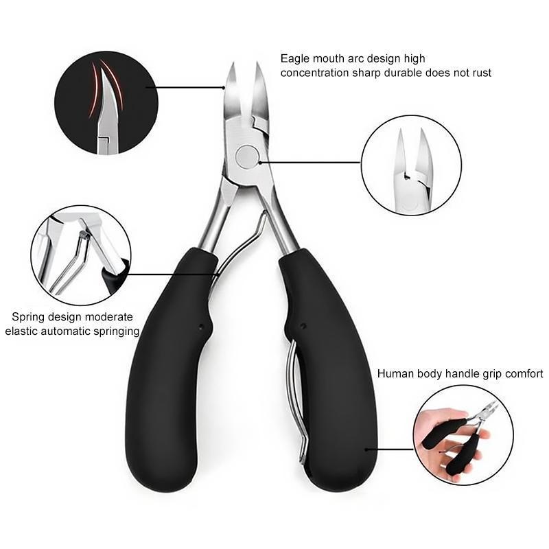 304 Stainless Steel Nail Clipper Set—Prevention of Paronychia, Fungal Infection