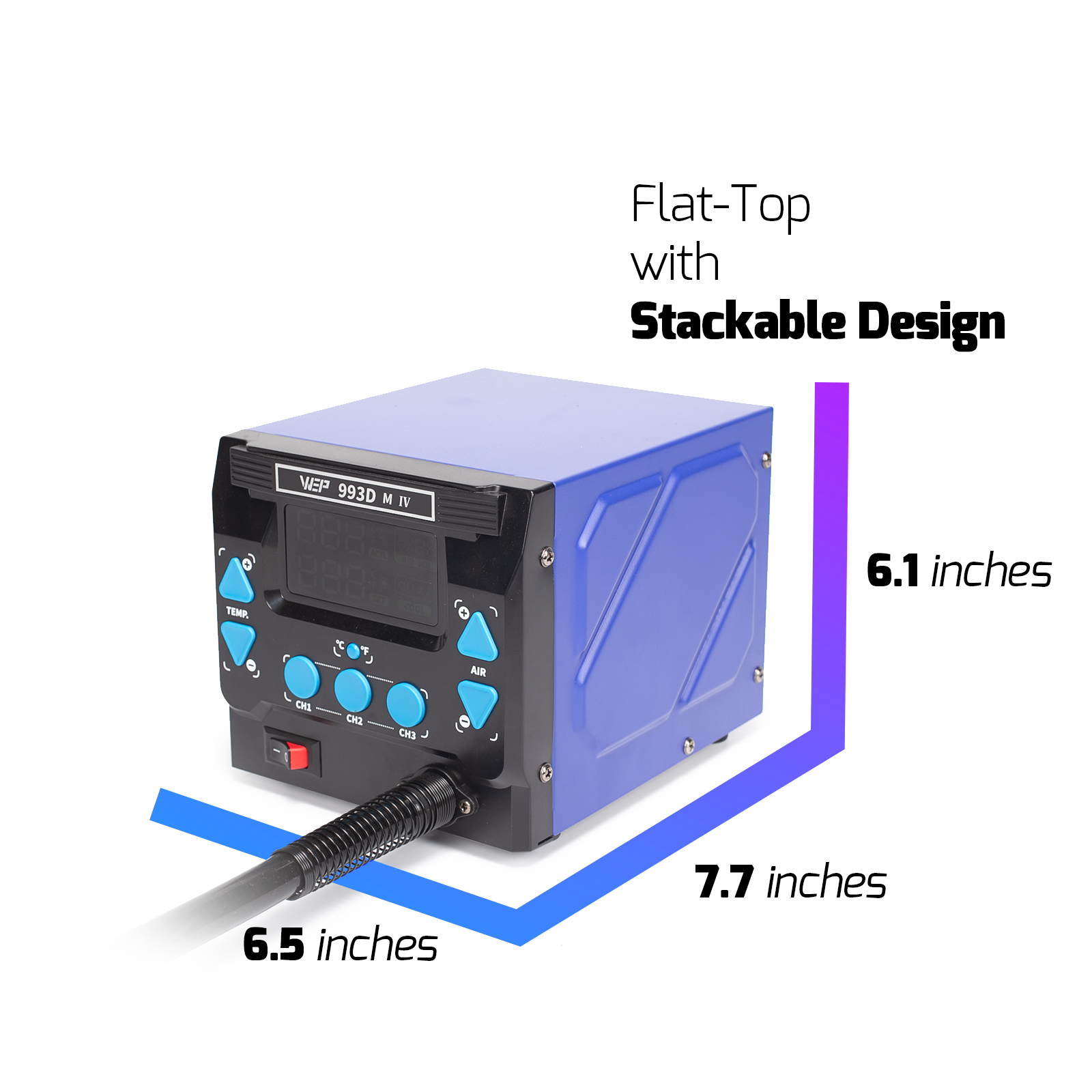993DM IV Hot Air Rework Station