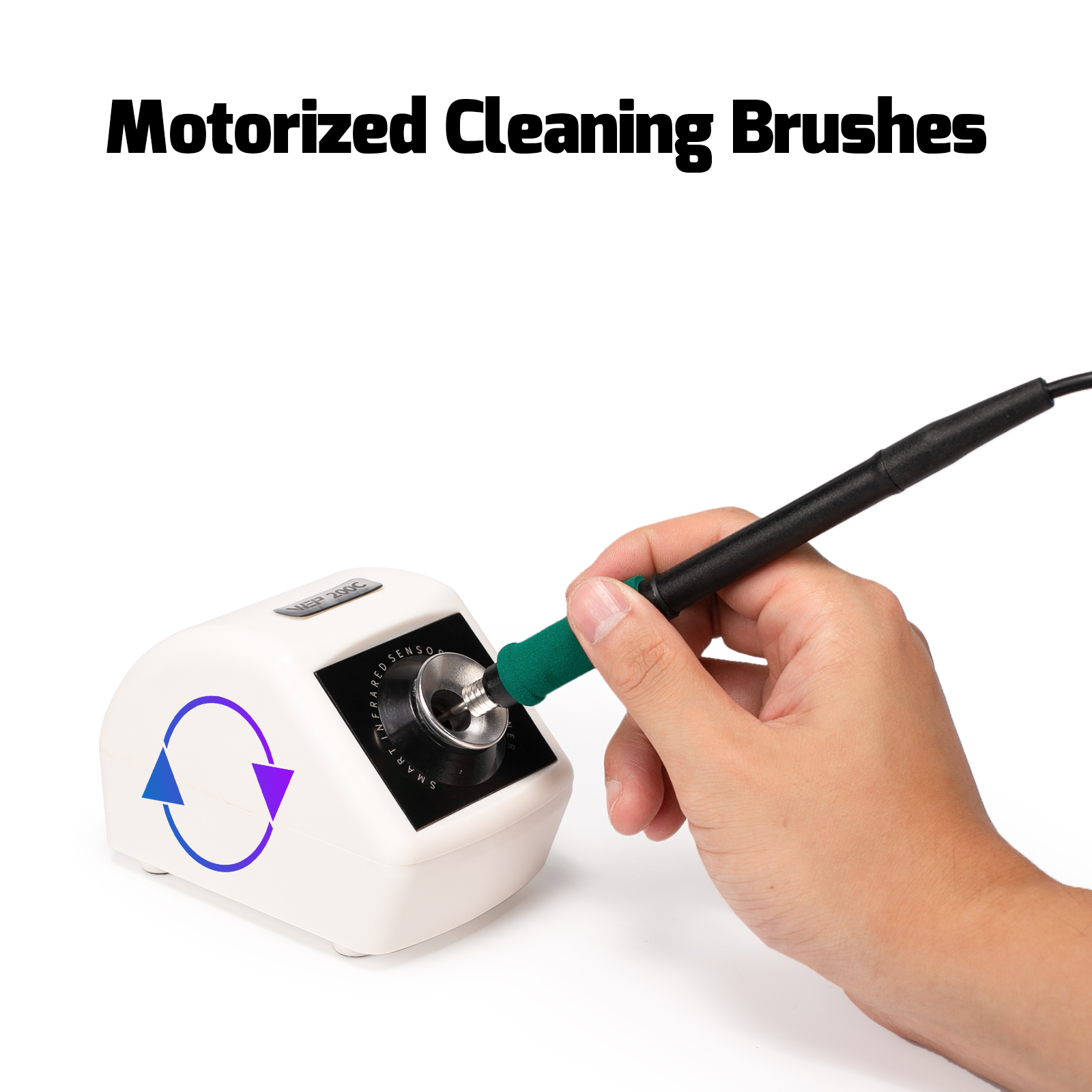 200C Motorized Tip Cleaner