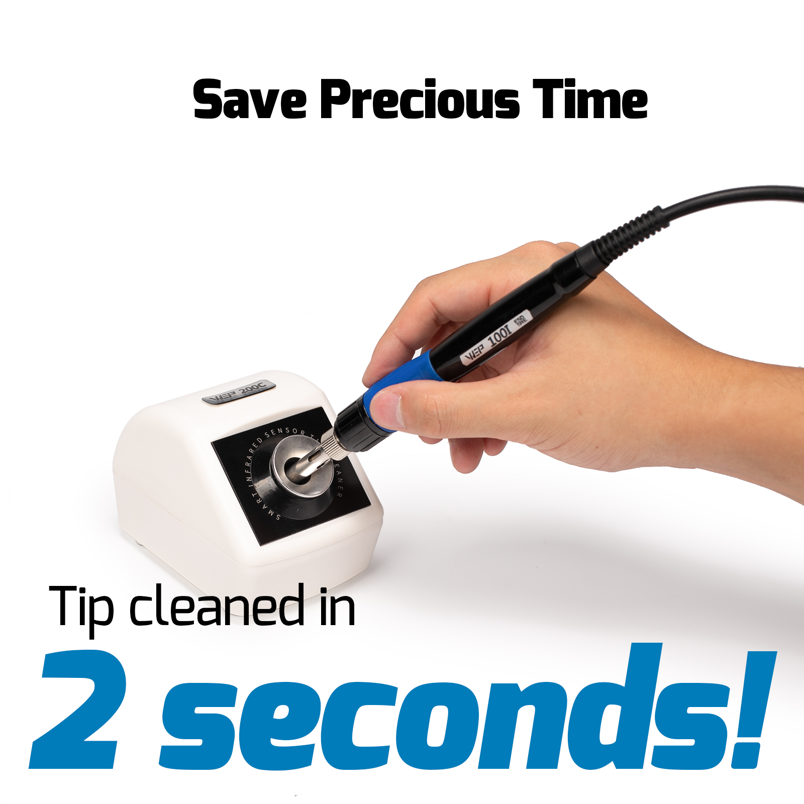 200C Motorized Tip Cleaner