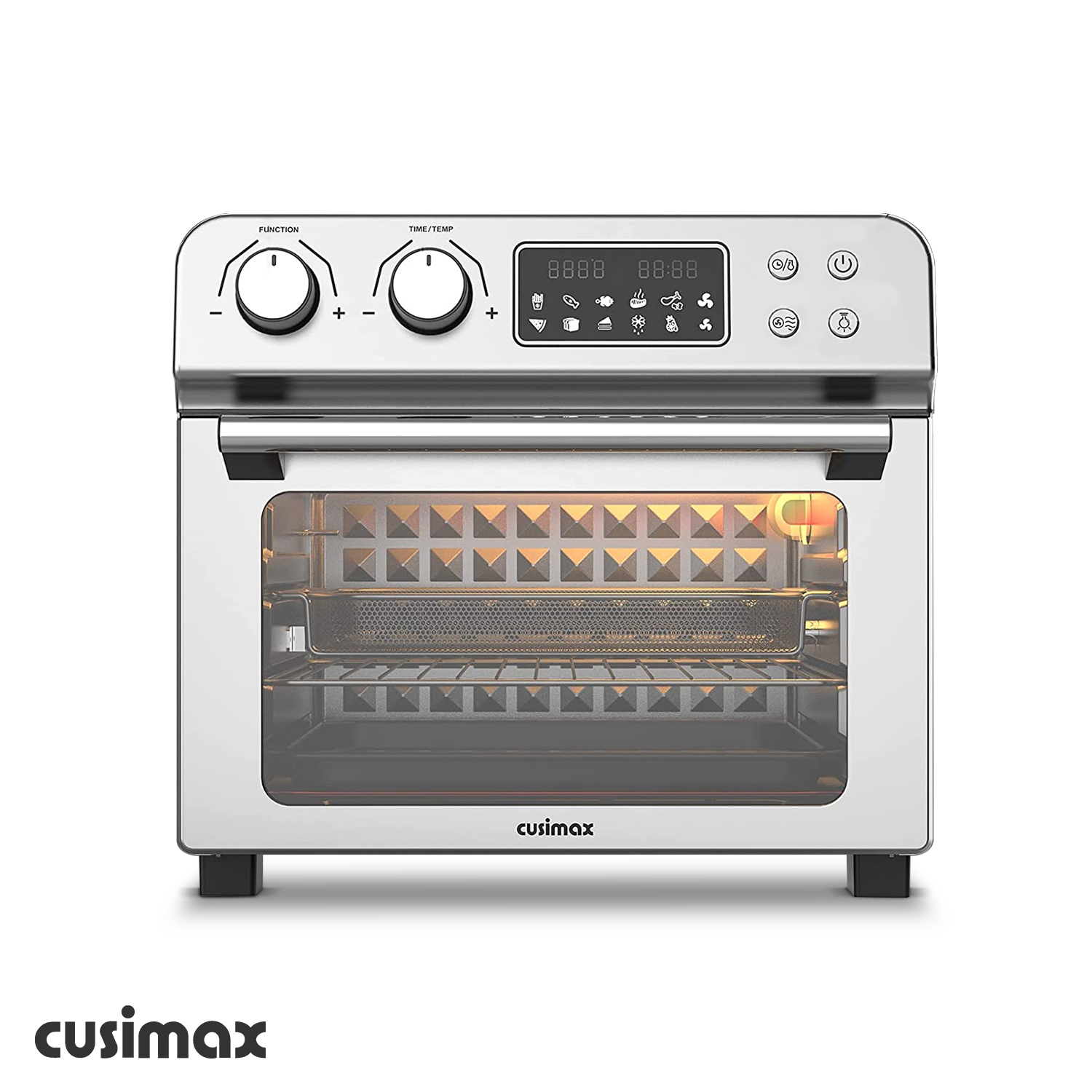 Cusimax 1700W 24 Quart 10-In-1 Air Fryer Oven Combo-Cusimax