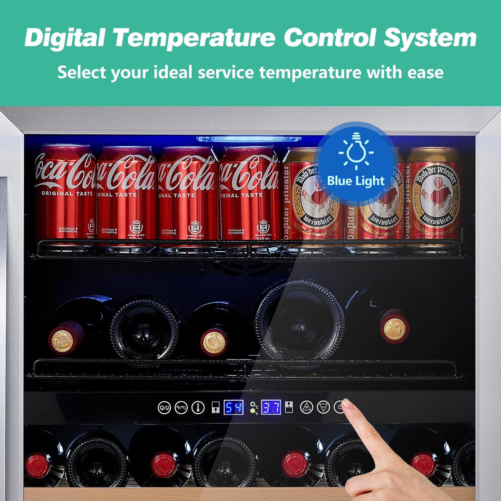 Cusimax 24 Inch Refrigerator-Cusimax