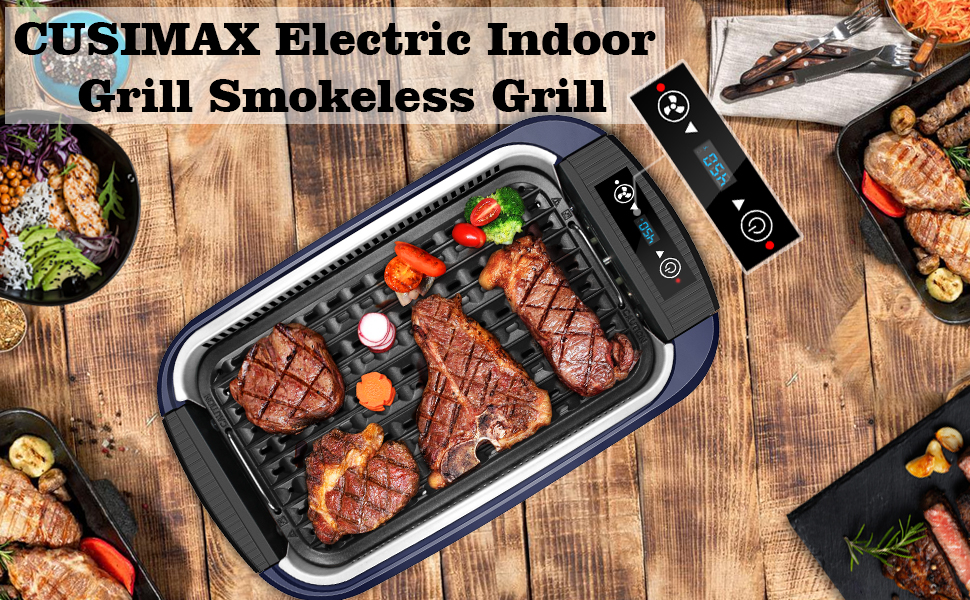 cusimax smokeless grill