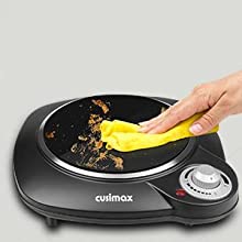 Cusimax Portable Electric Stove, 1600W Infrared Single Burner Heat-up –  Penny Hive