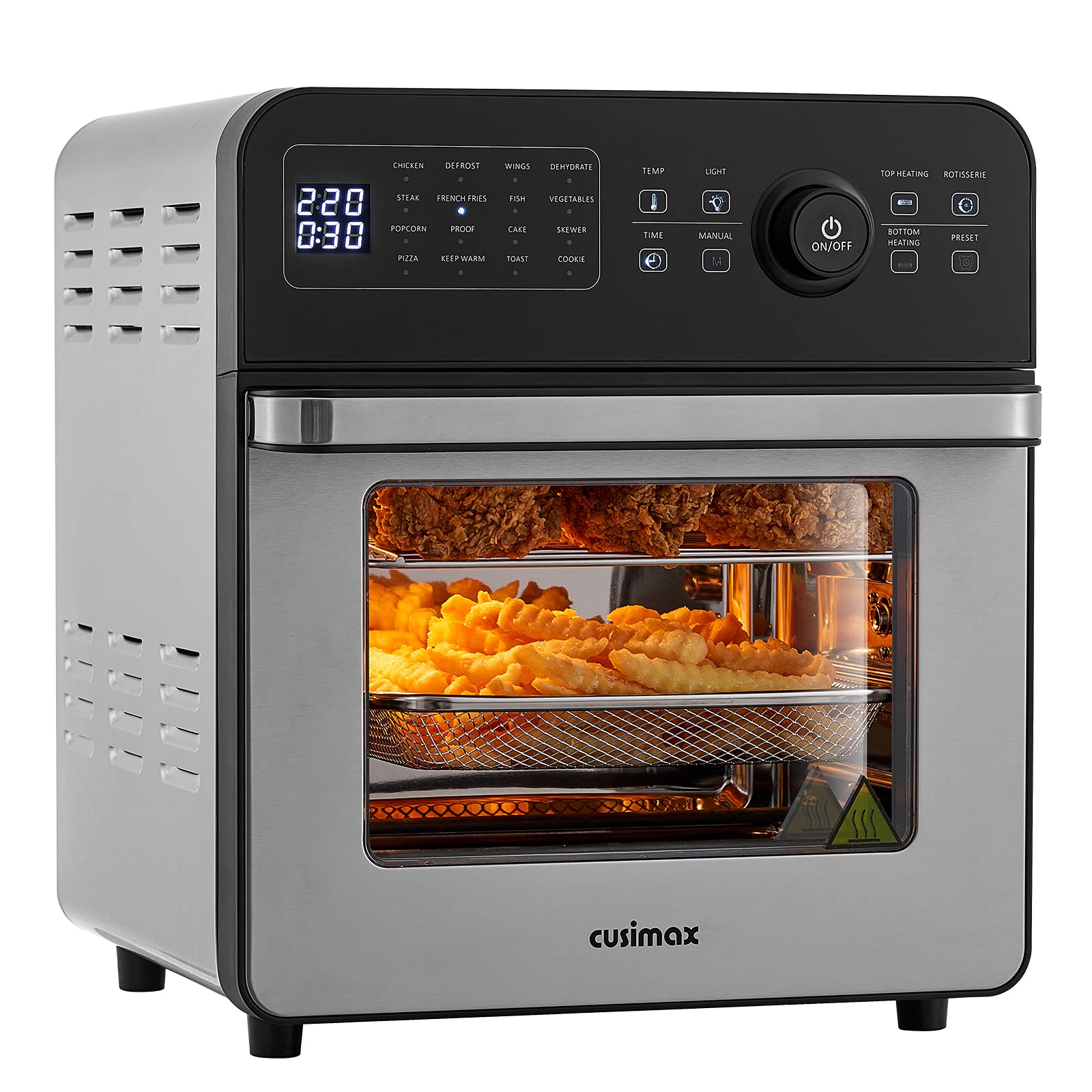 Cusimax 14.5L 16-in-1 Home Countertop Convection Oven (1700W)