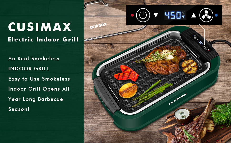 cusimax smokeless grill