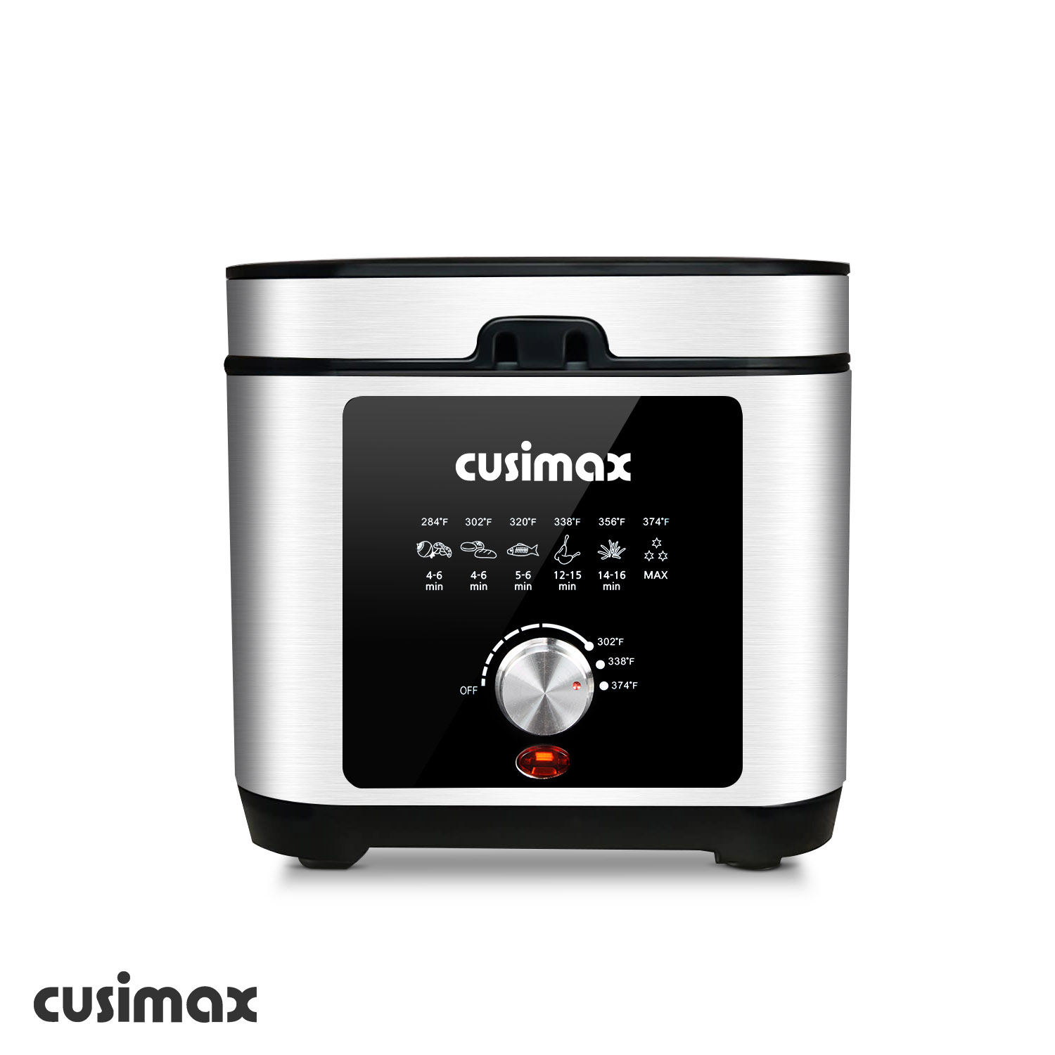 Cusimax 2.6QT Deep Oil Fryer-Cusimax