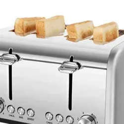 Galaxy MDT4 Standard-Duty 4-Slice Commercial Toaster - 1 1/2 Slots, 120V