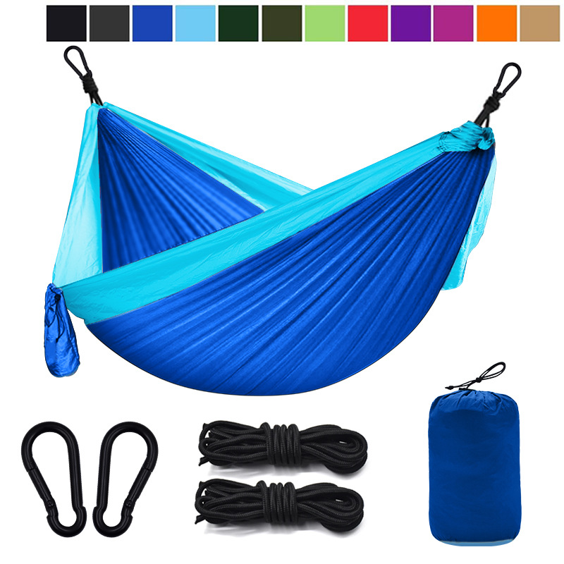 Outdoor camping hammock parachute cloth single camping hammock