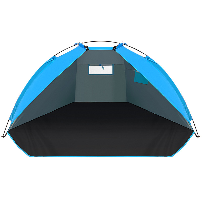 outdoor sunshade tent camping large space beach tent ventilation portable fishing tent