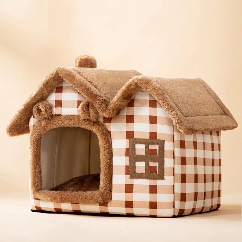 Double Top Detachable Dog House Four Seasons Universal Cat Litter Fall And Winter Tent Pet Litter