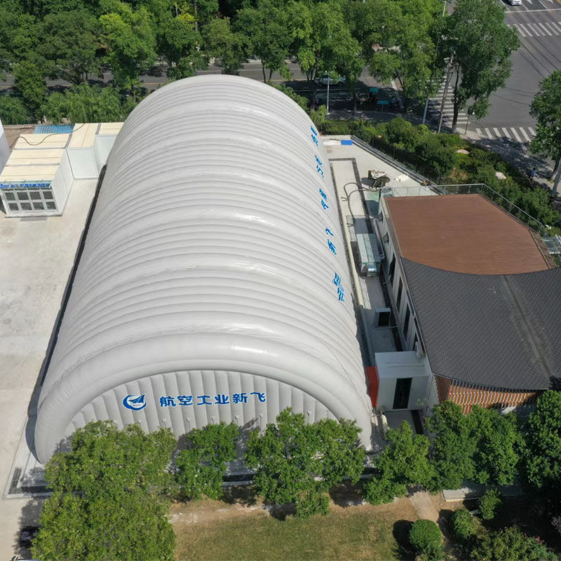 Industrial building warehouse hall air supported structure inflatable air dome