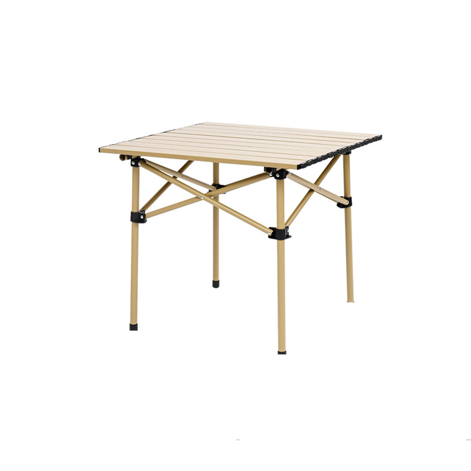 Portable folding table and chair combination for outdoor camping casual picnic egg roll table