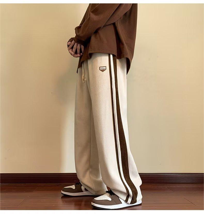 GALAXY Thickened wide-leg pants