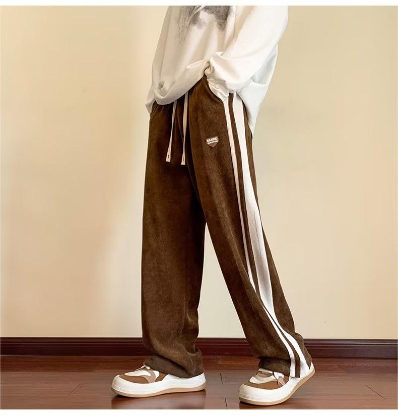 GALAXY Thickened wide-leg pants