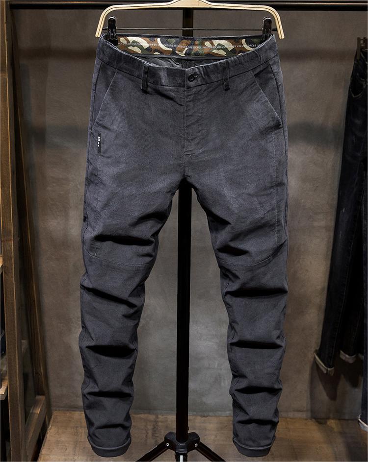 GALAXY Fleece business suit pants