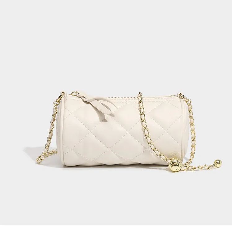 Ringer Chain Bag Cross body cylinder bag